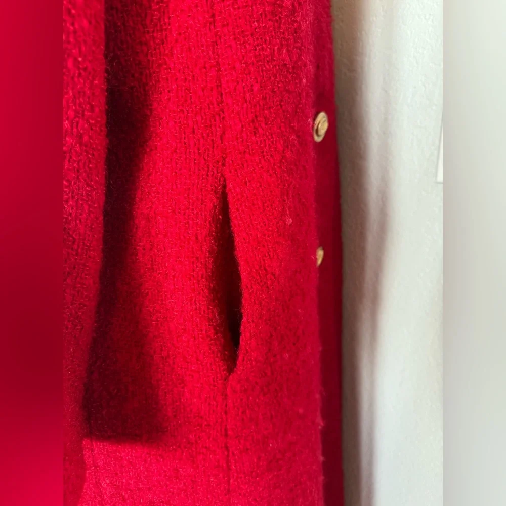 1950s Ferris Bros. Flint Michigan Coat with Fur Collar - Picture 11 of 15